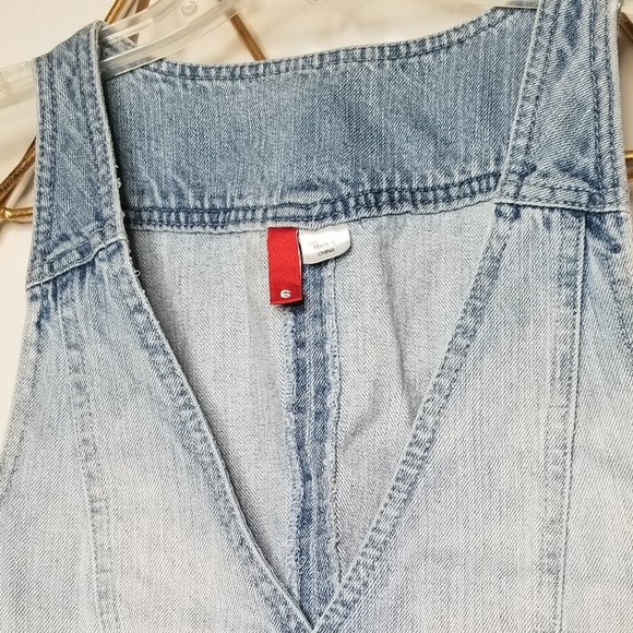 H&M Crop Jean Vest with Small Pockets - Picture 3 of 5